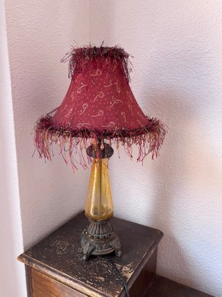 Lámpara de mesa estilo bohemio