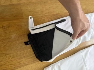 Pantaloncini da sci bianchi taglia 42 Icepeak