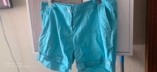 Pantalones cortos turquesa