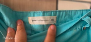 Pantalones cortos turquesa