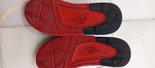 Nike Air Flight Botines Blancos y Rojos