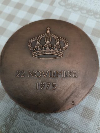 Lote 3 medallas cobre 80mm