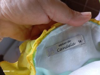 Vestido de niña con flores