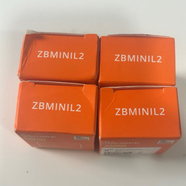 4x Sonoff ZBMINIL2 Zigbee Smart Switch Interruptor