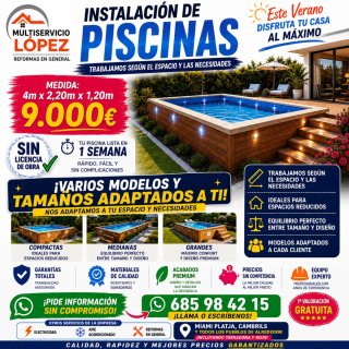 Piscinas