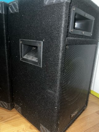 Altavoces Ibiza Sound Pro Negros