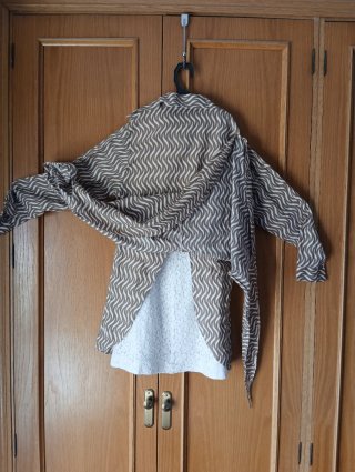 Vestido camisero manga larga