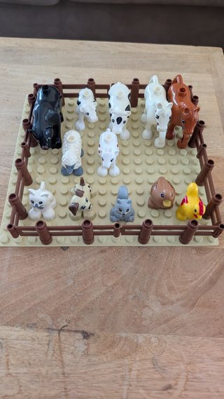 Lote Duplo Animales Varios