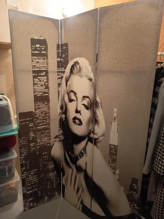 Biombo 3 cuerpos Marilyn Monroe