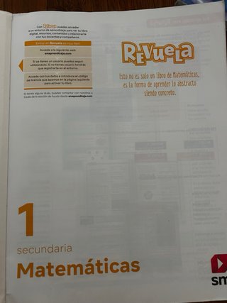 Matemáticas 1 secundaria Revuela
