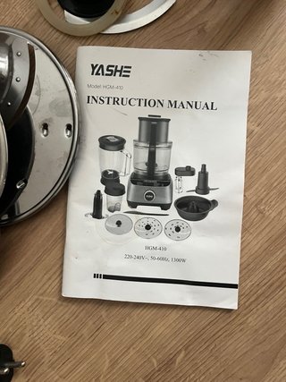 Robot de cocina YASHE 11 en 1 – Completo con todos