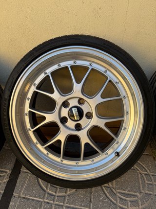 Llantas tipo BBS Le Mans 19 5x112 NEUMATICOS 90%