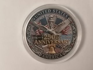 Moneda 250 Aniversario EEUU In God We Trust
