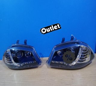 OL FAROS SEAT IBIZA 6L 02-08 LUZ DIURNA Y INTERMITENTE LED F
