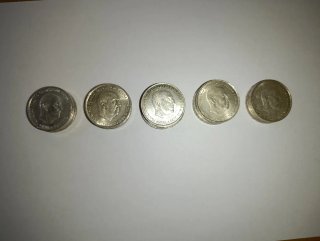 Monedas 100 Pesetas Plata Franco 1966