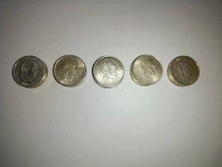 Monedas 100 Pesetas Plata Franco 1966