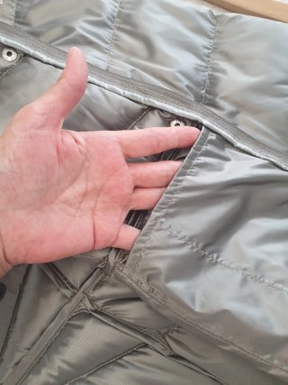 Plumas Mujer Ralph Lauren Gris Metalizado..