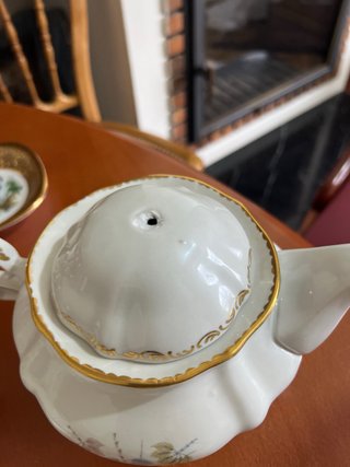 Juego de té porcelana fina