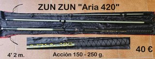 Caña Pesca Surfcasting 2ª mano ZUN ZUN "Aria 420"