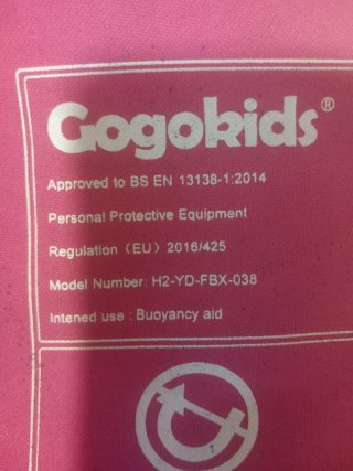 Chaleco Salvavidas Infantil GogoKids 50N