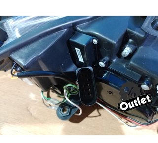 OL FAROS PARA SEAT IBIZA 6J 08-12 LUZ DIURNA LED FONDO NEGRO