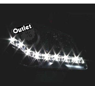 OL FAROS PARA VOLKSWAGEN VW POLO 9N3 05-09 LUZ DIURNA FONDO