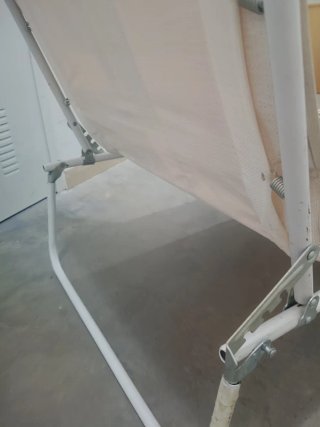 Tumbona plegable multicolor