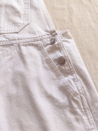 Peto corto blanco