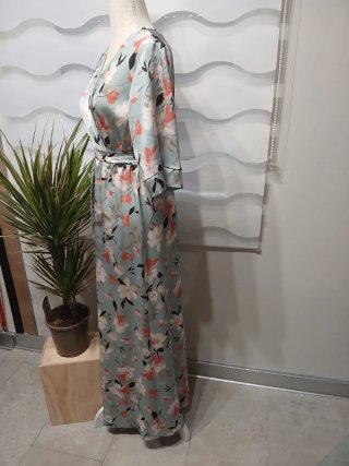 Vestido largo floral