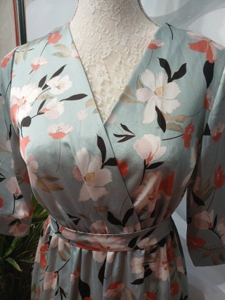 Vestido largo floral