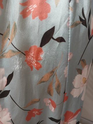 Vestido largo floral