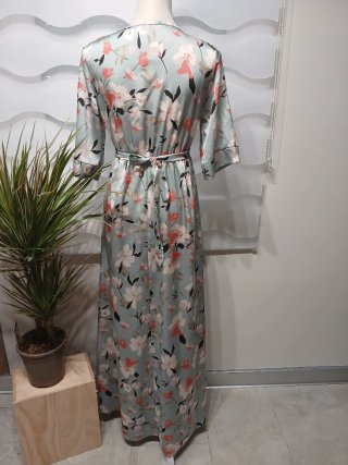 Vestido largo floral