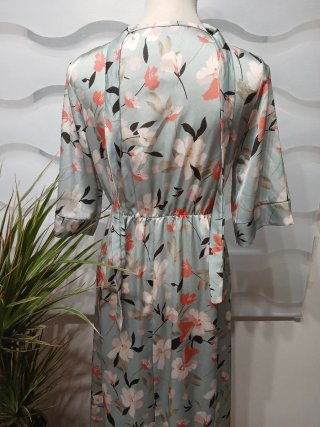 Vestido largo floral