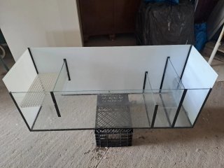 Acuario 160x60x60 cm 580 litros con sump