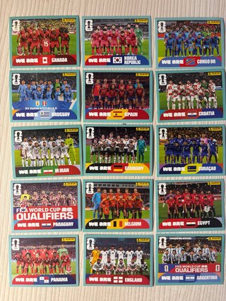 OFERTA PACK 12 Cromos FOTO SELECCIÓN Mundial 2026