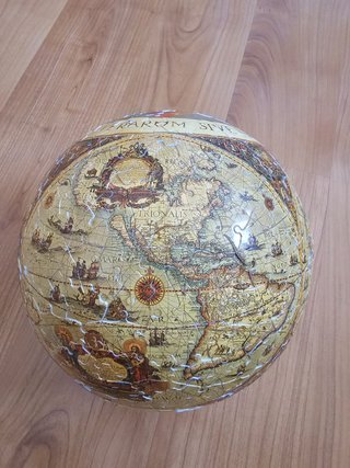 Puzzle 3D Puzzleball Globo terráqueo antiguo