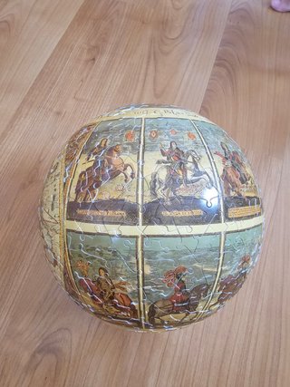 Puzzle 3D Puzzleball Globo terráqueo antiguo