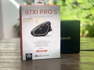 Midland BTX1 Pro S Intercomunicador (Single) Moto