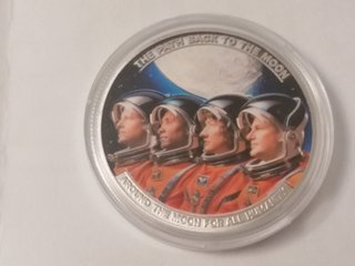 Moneda Conmemorativa Artemis I - 2026