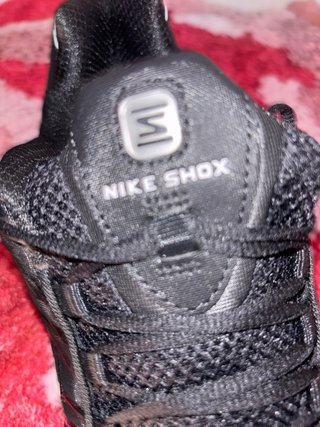 Nike Shox Ride Negro y Rojo Talla 46