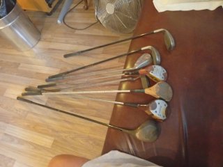 Lote Palos de Golf Vintage