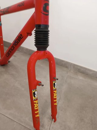 Cuadro Cannondale F600 Rojo