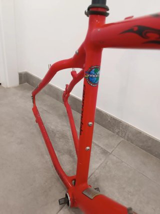 Cuadro Cannondale F600 Rojo