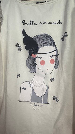 Jersey Anabel Lee con mangas de tul