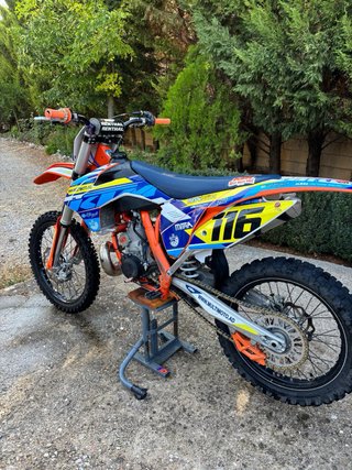 KTM SX 250 Motocross Azul/Naranja