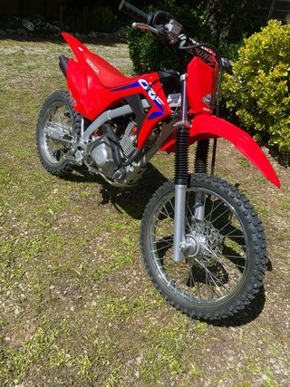 KTM SX 250 Motocross Azul/Naranja y honda crf 125