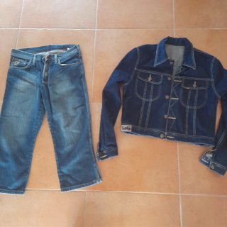 Cazadora vaquera Lois Talla M + Regalo Pantalones