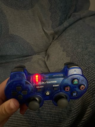 Mando PS3 Azul Blackfire