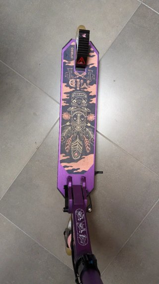 Patinete Oxelo MID5 Morado Niños Ajustable