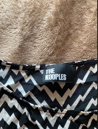 Conjunto The Kooples Blusa y Falda Zigzag
